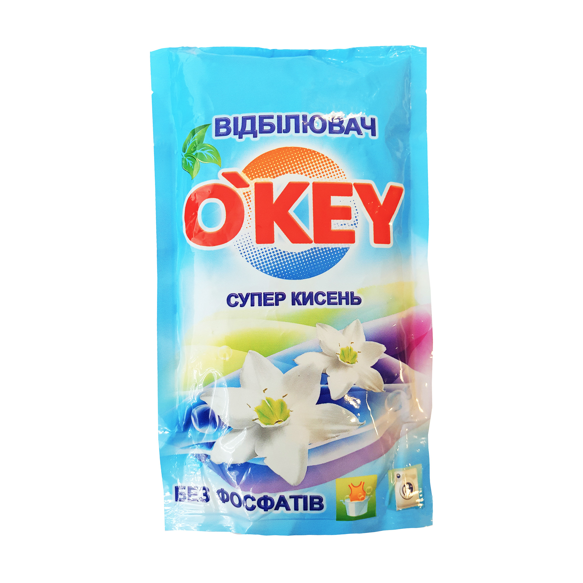 Кисневий відбілювач порошкоподібний O'key, 200 г